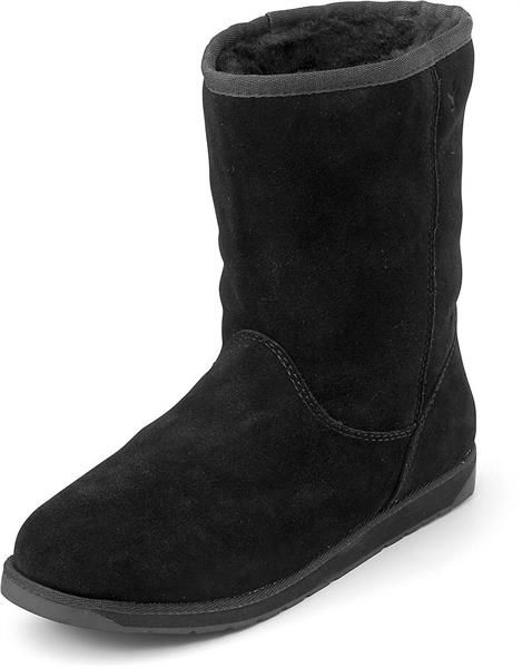 ladies microsuede eva snow boots